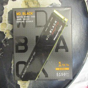 WD Black SN770 NVMe SSD Game Drive 5150 Gen4 1TB | Western Digital